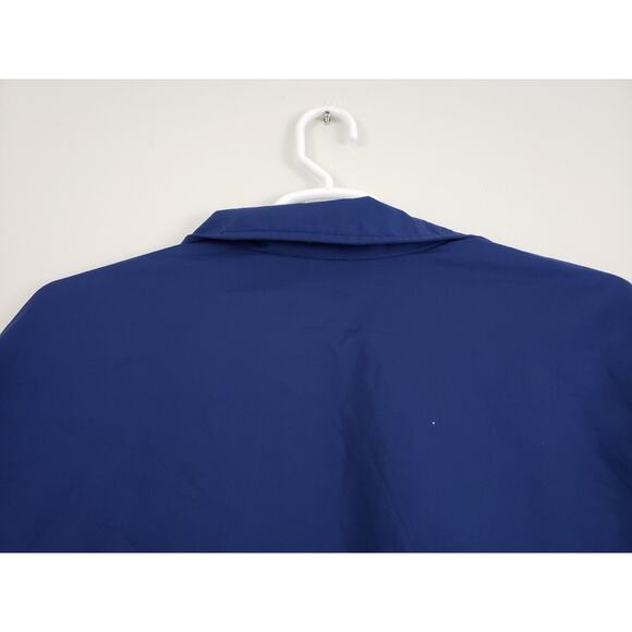(J5) Vtg Forrester’s Golf Jacket Mens Size XXL Gorte Windbreaker Blue USA - Picture 7 of 12
